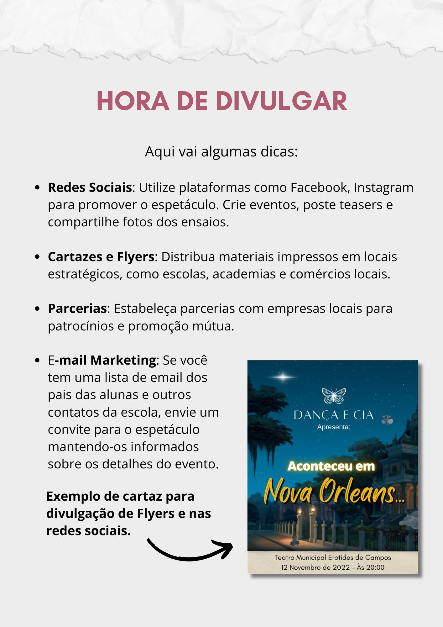 Espetáculo de sucesso O planejamento perfeito (1)